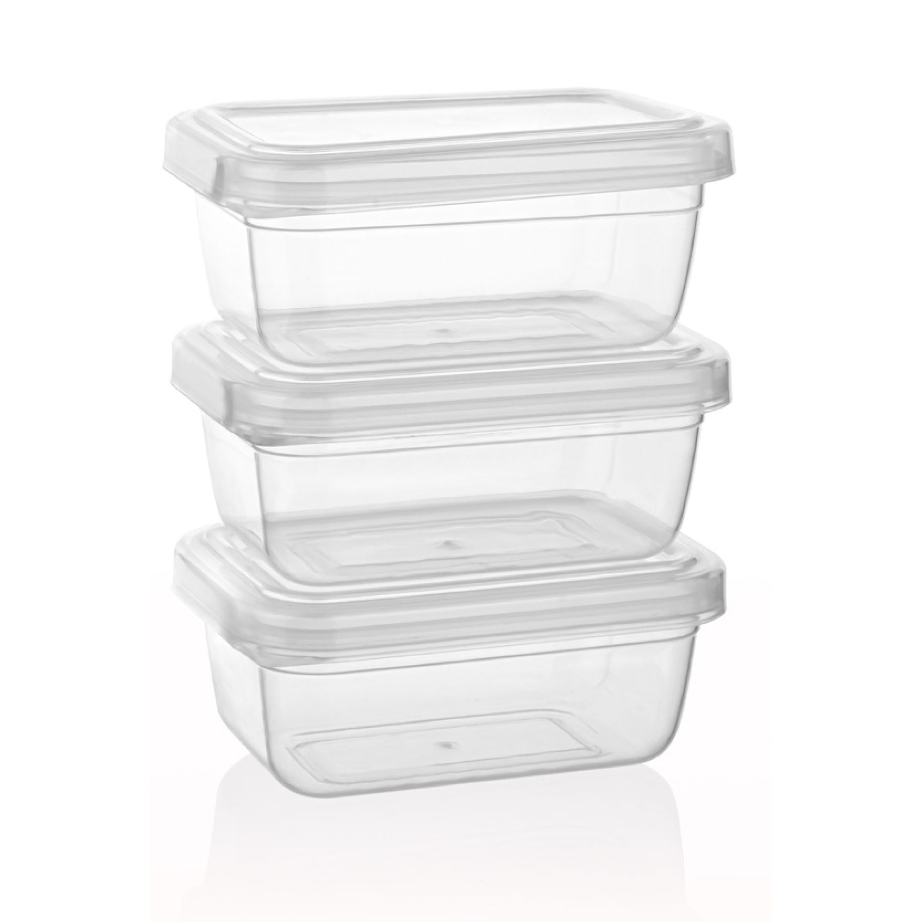 QS109 4000 Ml Qua Clear Dikdörtgen Set (3*4000)