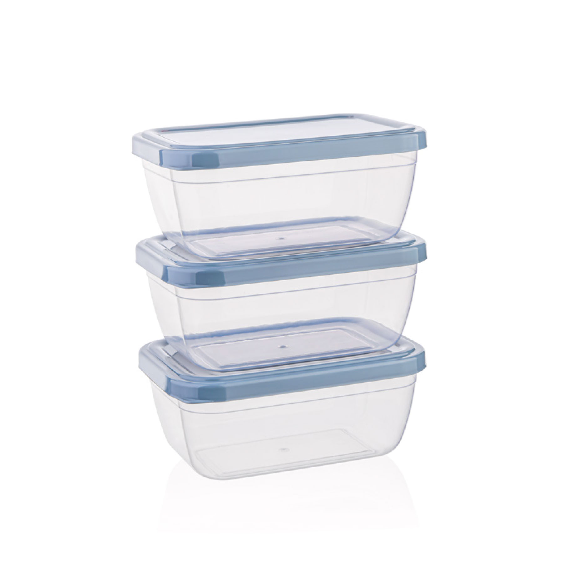 QS119 800 Ml Qua Color Dikdörtgen Set (3*800)