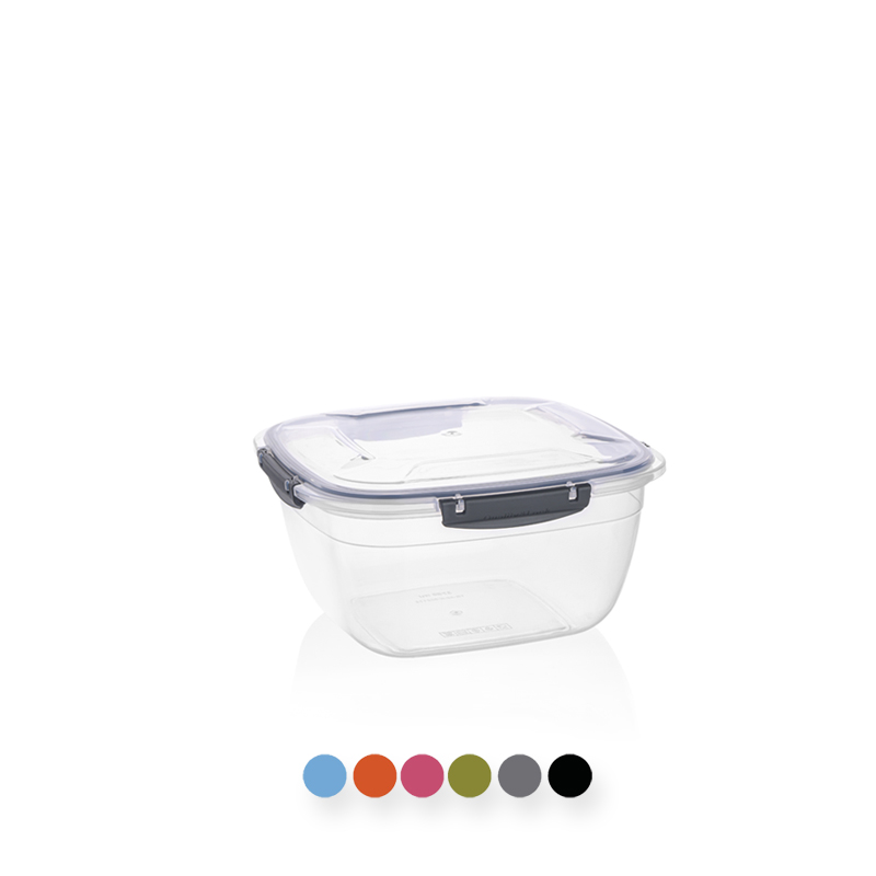 QS136 500 Ml Kare Sızdırmaz Saklama Kabı
