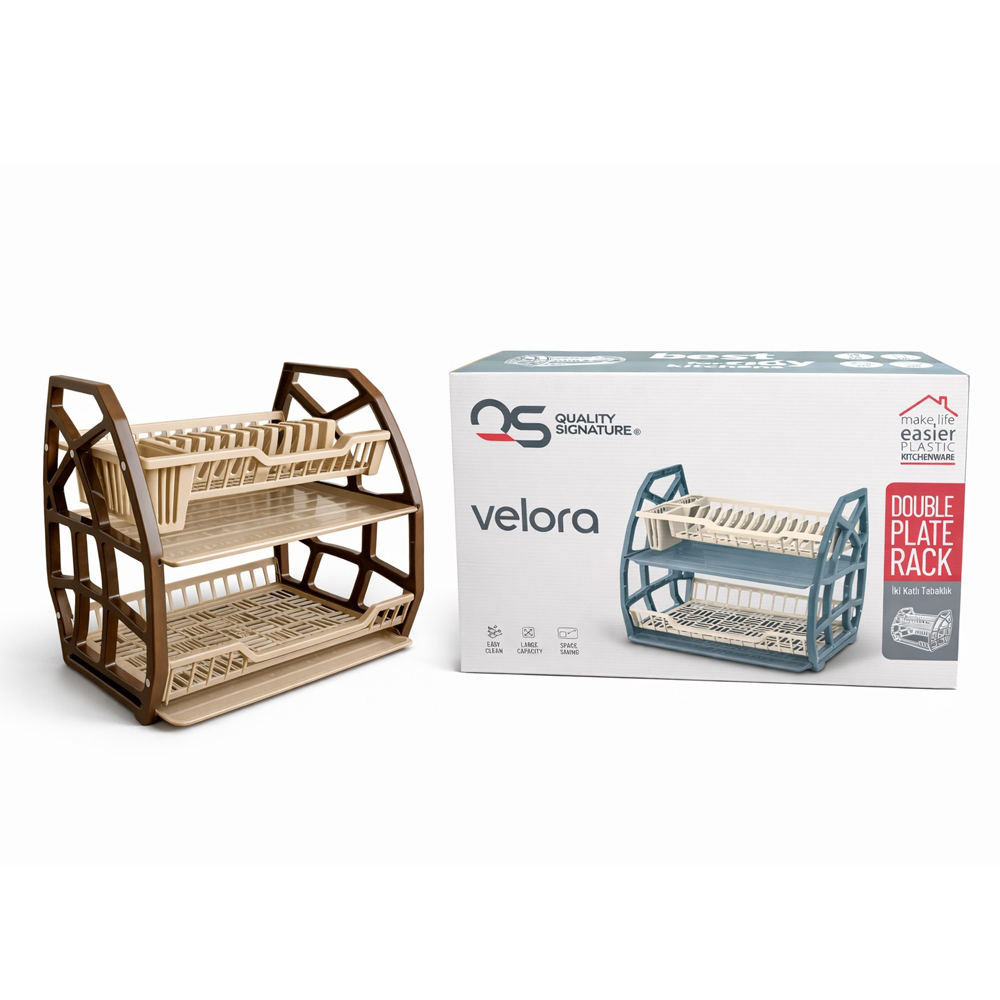 QS251 Velora İki Katlı Tabaklık Kutulu